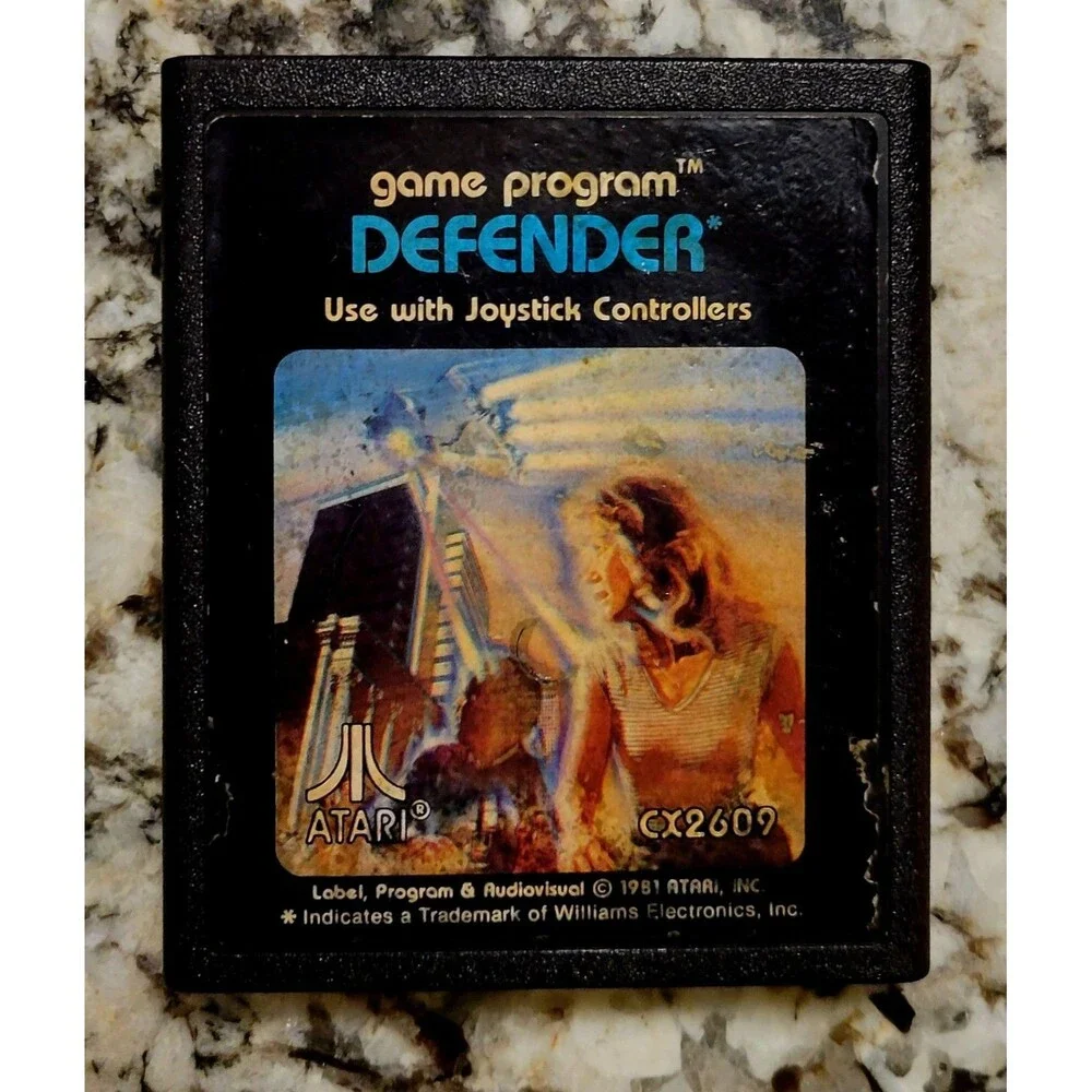 Atari 2600: Defender Sears,Cartridge Only, No Box Or Manual, FAST SHIPPING